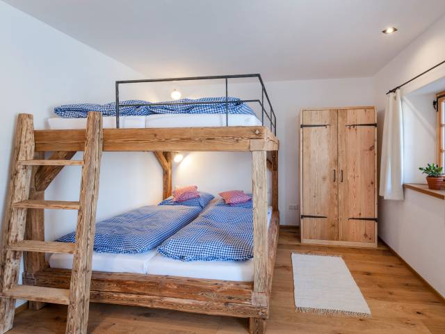 Hochbett in der Ferienwohnung