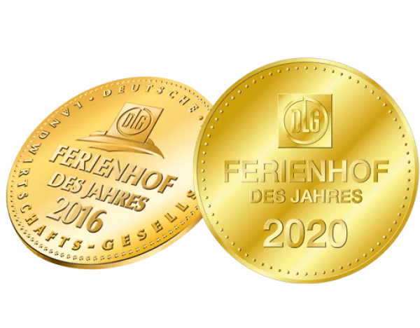 DLG Ferienhof des Jahres 2020 und 2016 DLG Ferienhof des Jahres 2016